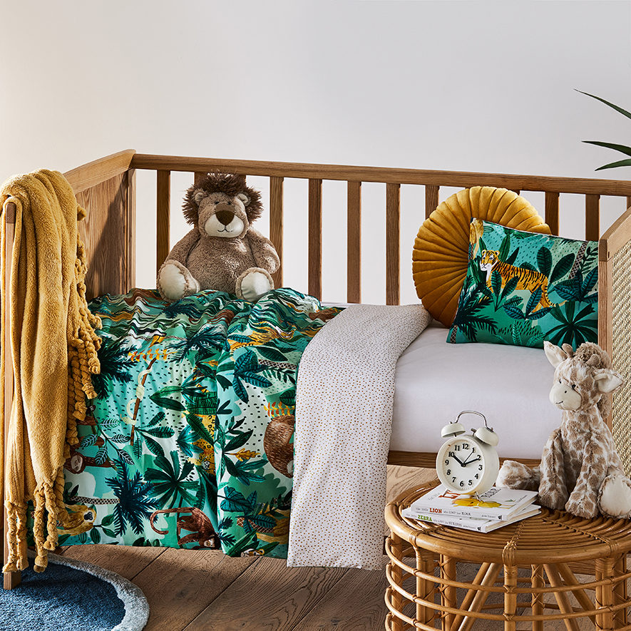 Jungle shop cot set