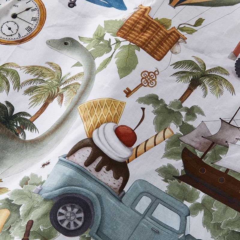 Fleur Harris Adventureland Cot Quilt Cover Set