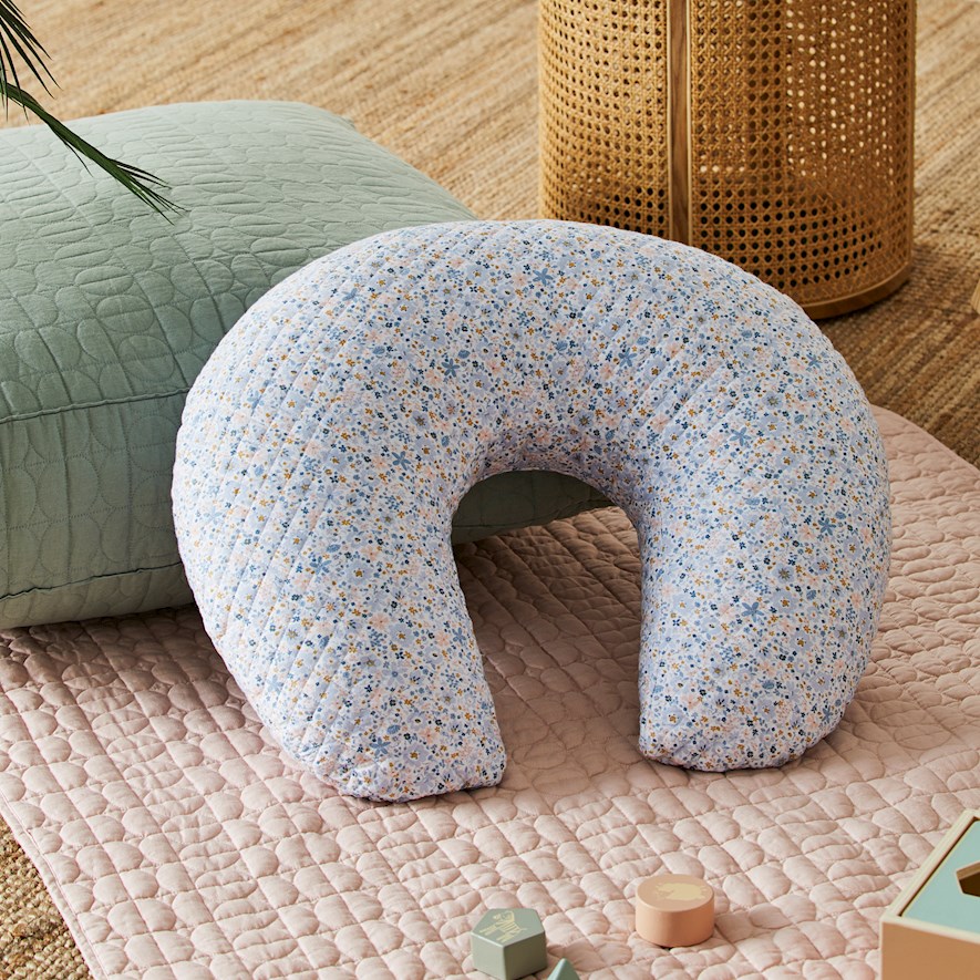 Adairs Kids Astrid Floral Nursing Pillow Adairs