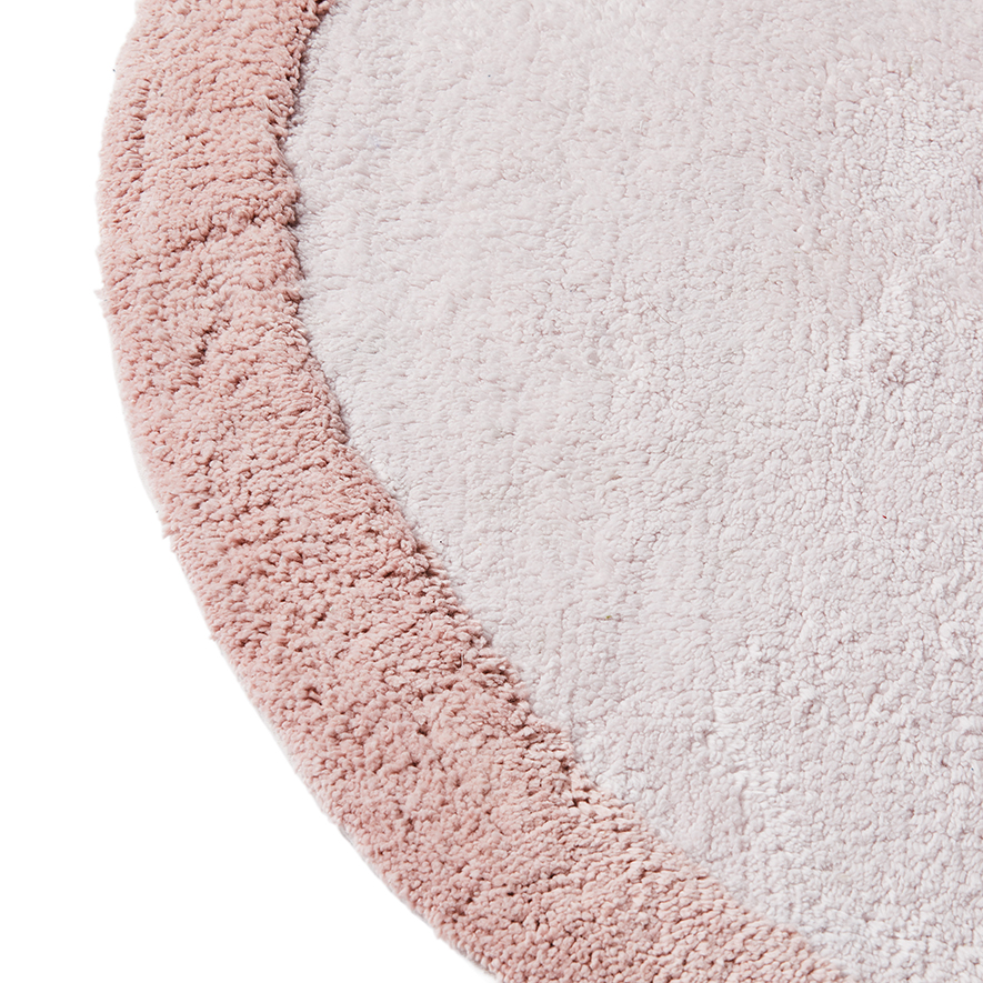 Adairs Kids - Reece Pink Round Rug | Adairs