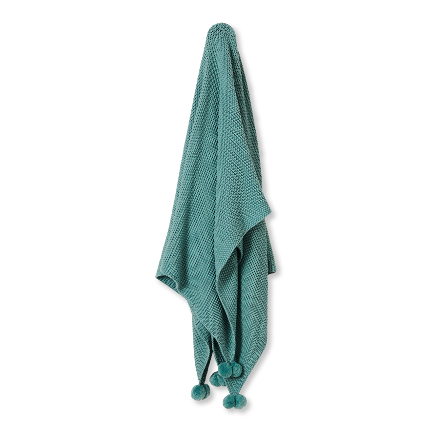 Adairs Kids Billie Cotton Sage Throw Adairs