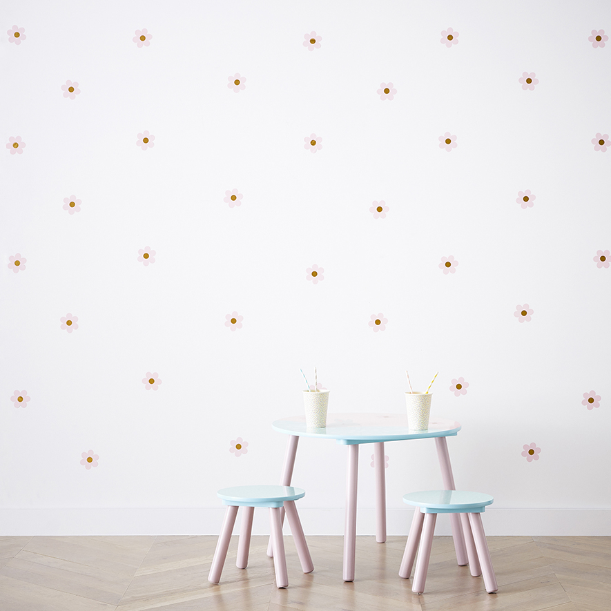 Adairs Kids Removable Wall Stickers Daisy Adairs