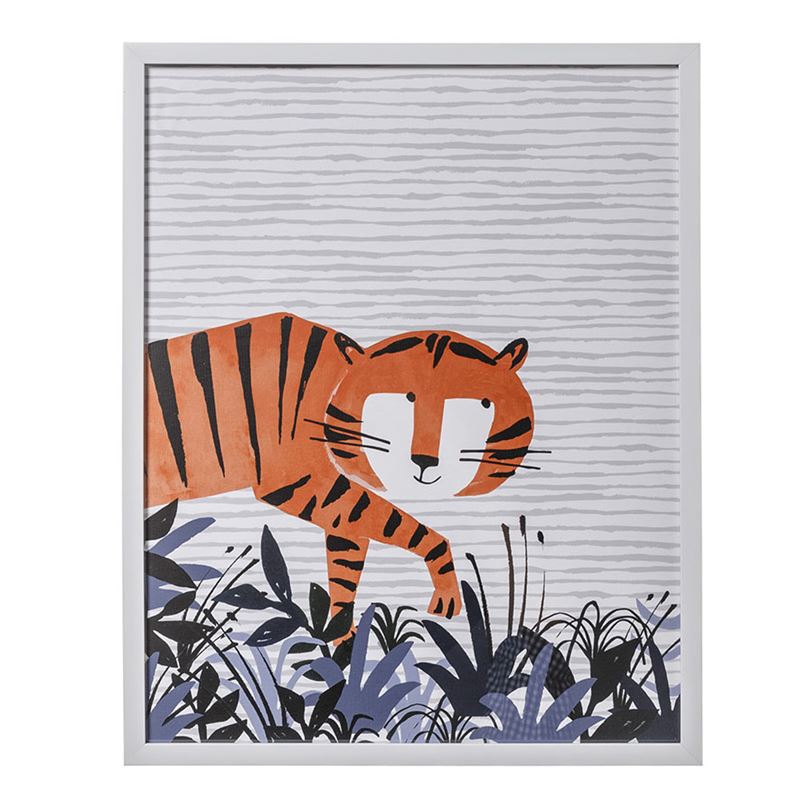 Designer Wall Art Tip Toe Tiger