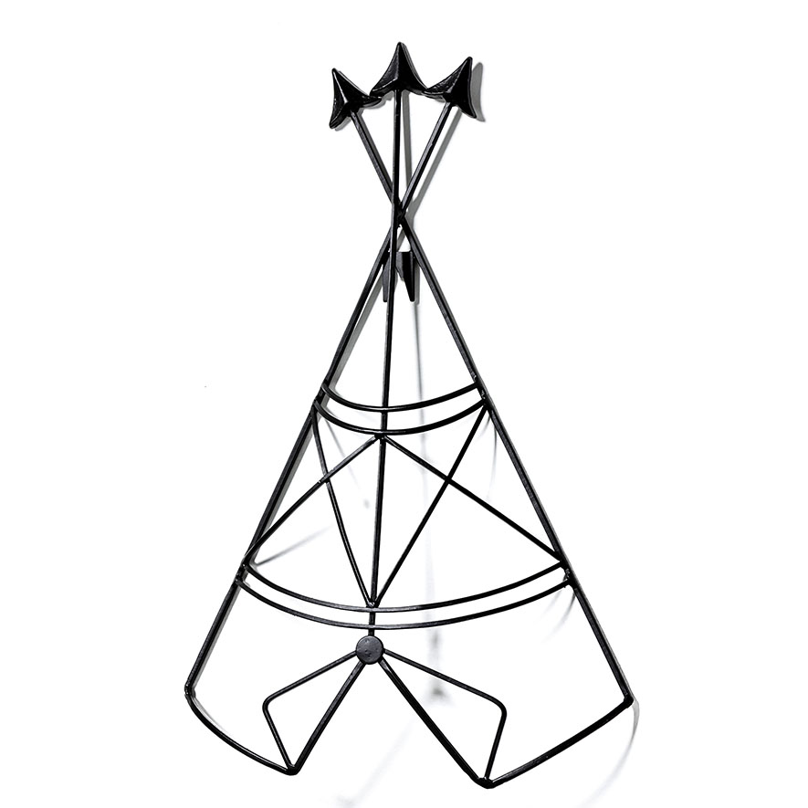 Adairs Kids Wire Wall Art Teepee Adairs