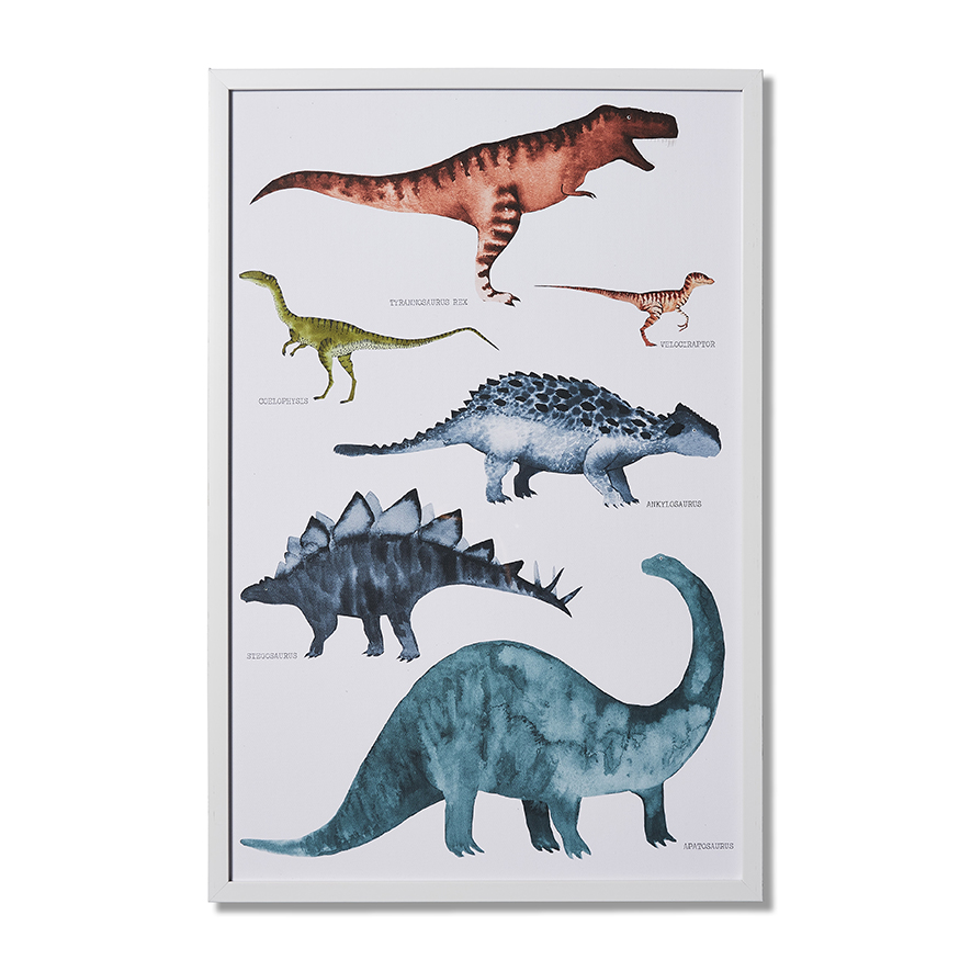 Adairs Kids Kids Eliosaurus Wall Art Adairs