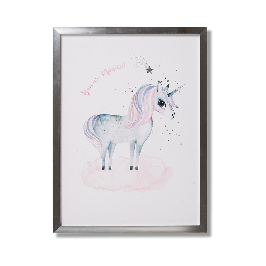 Adairs Kids - Kids Wall Art Magical Unicorn | Adairs