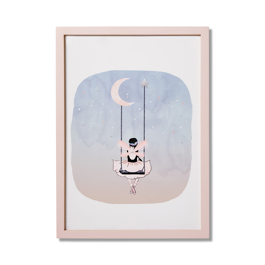 Adairs Kids Fairy Dream Framed Wall Art Adairs