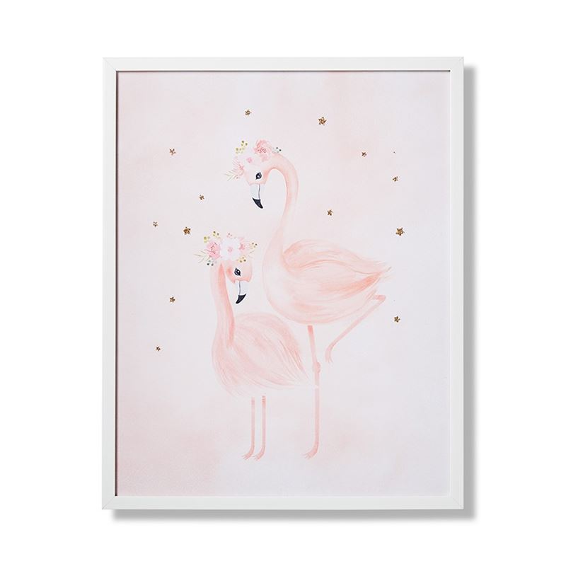 Flamingos Framed Wall Art  