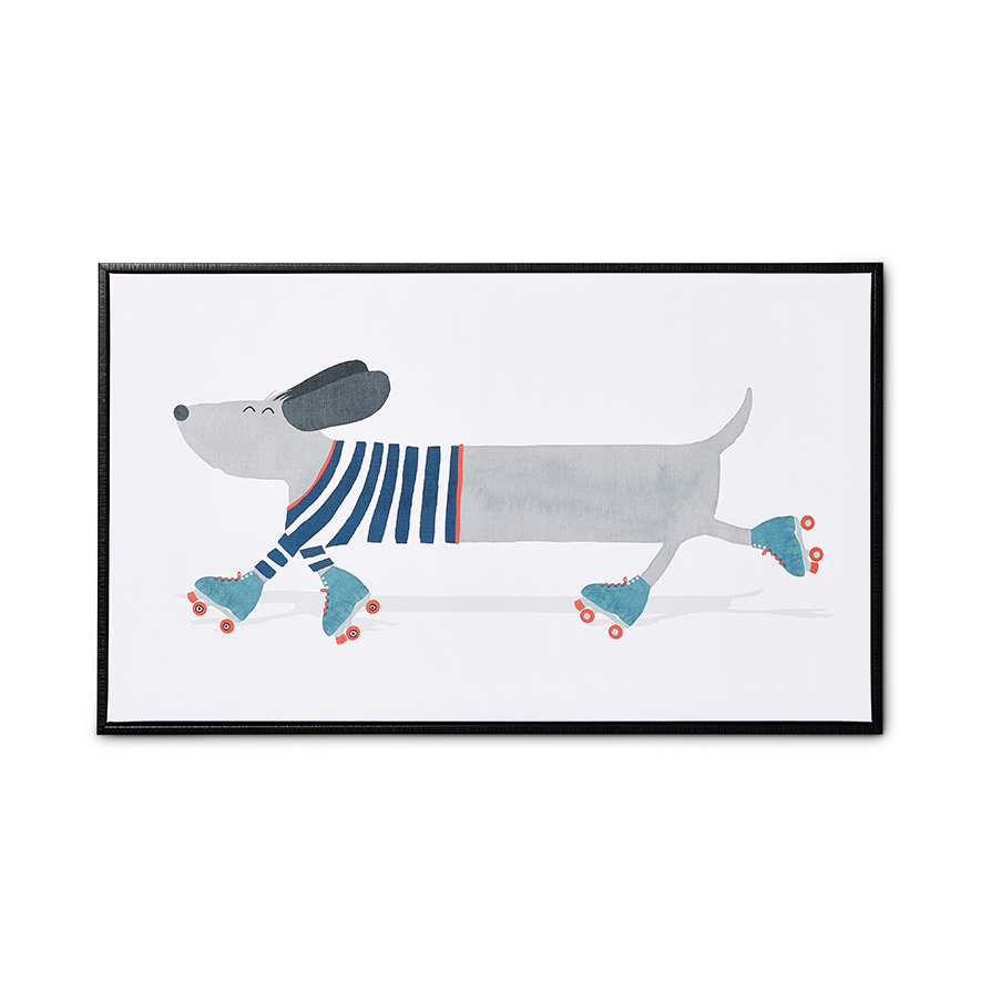 Adairs Kids Skating Steve Framed Wall Art Adairs