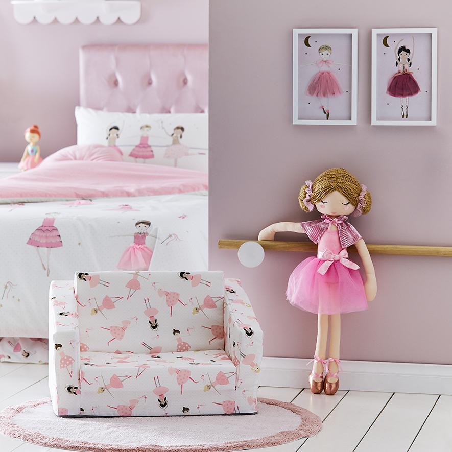 Adairs Kids Sophia Ballerina Framed Wall Art Adairs