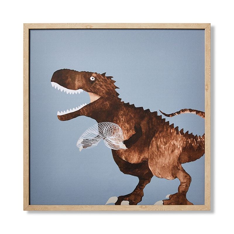 T-Rex Slinky Framed Wall Art  
