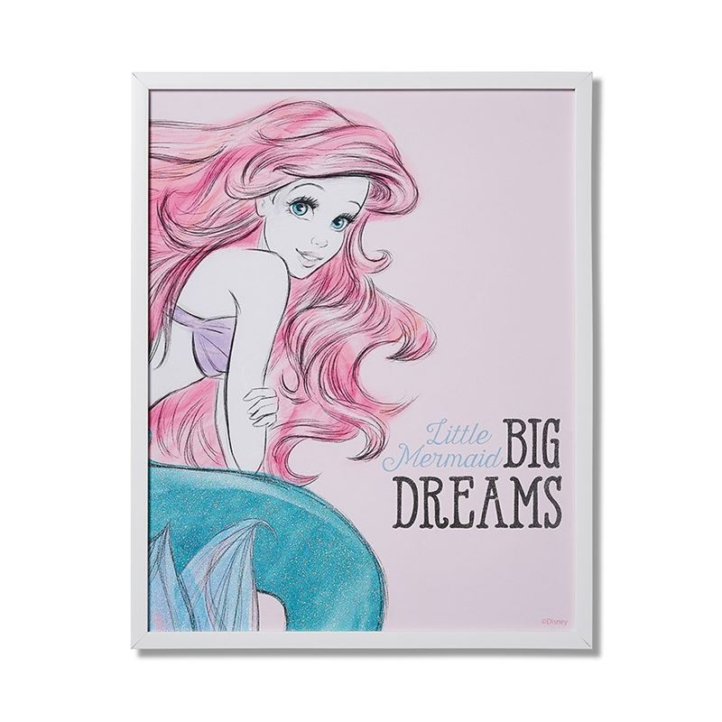 Little Mermaid Big Dreams Wall Art