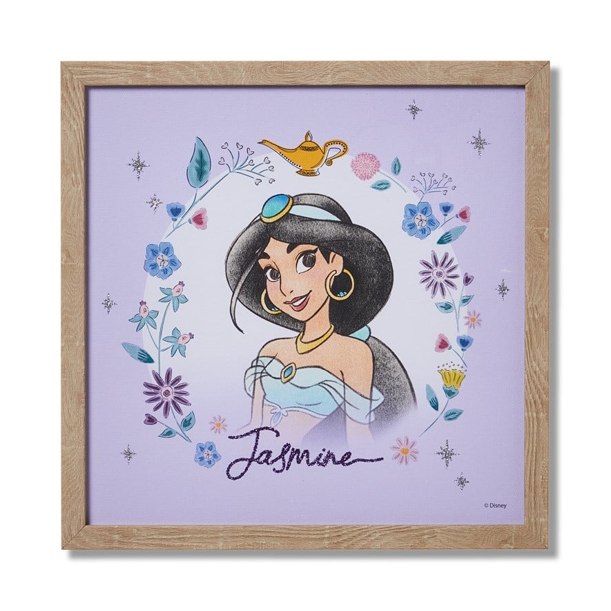 Adairs Kids Disney Princess Jasmine Wall Art Adairs