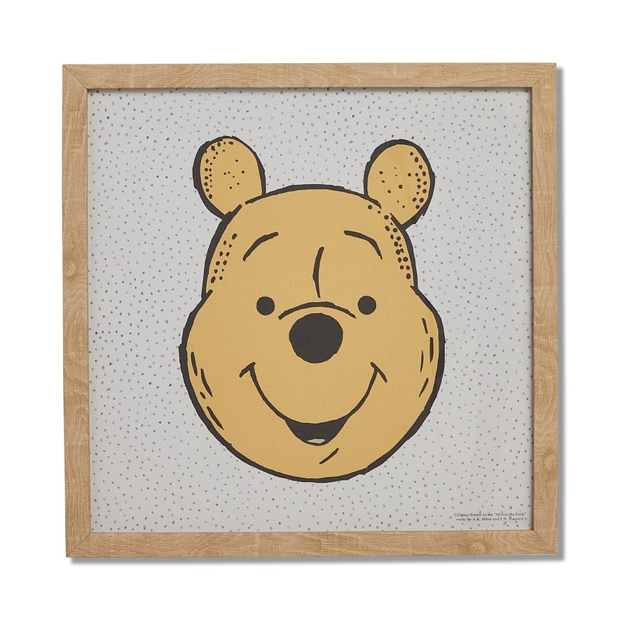 Adairs Kids Disney Winne The Pooh Wall Art Adairs