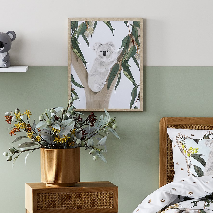 Adairs Kids Gumnut Gully Wall Art Adairs