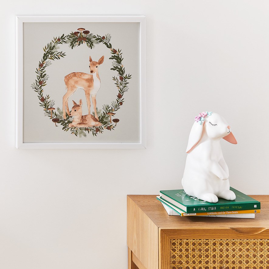 Adairs Kids Enchanted Deer Wall Art Adairs