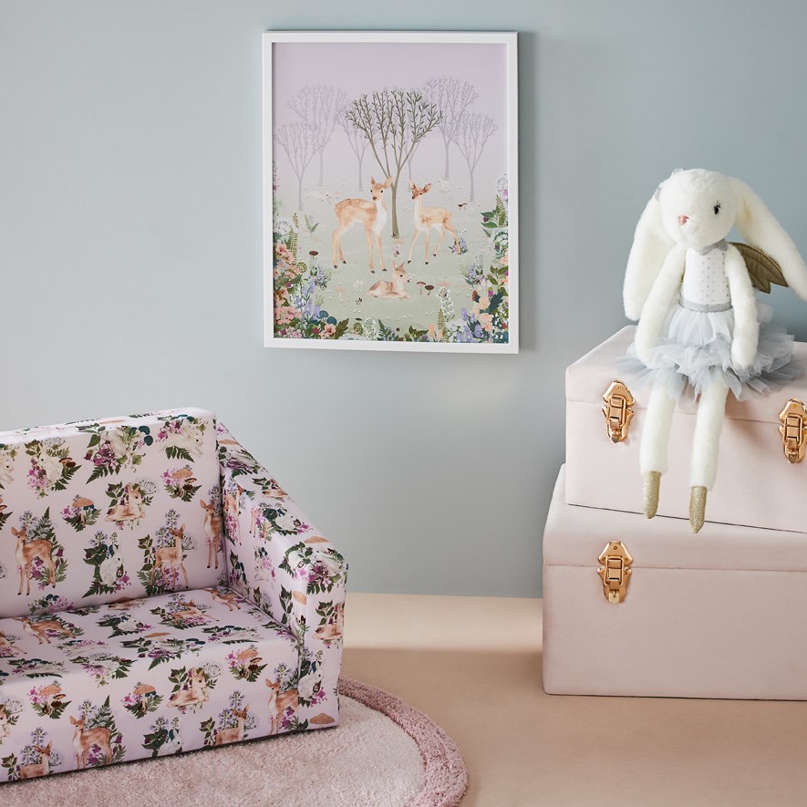 Adairs Kids - Pretty Forest Wall Art | Adairs