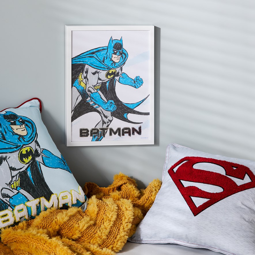 Adairs Kids Batman Wall Art Adairs