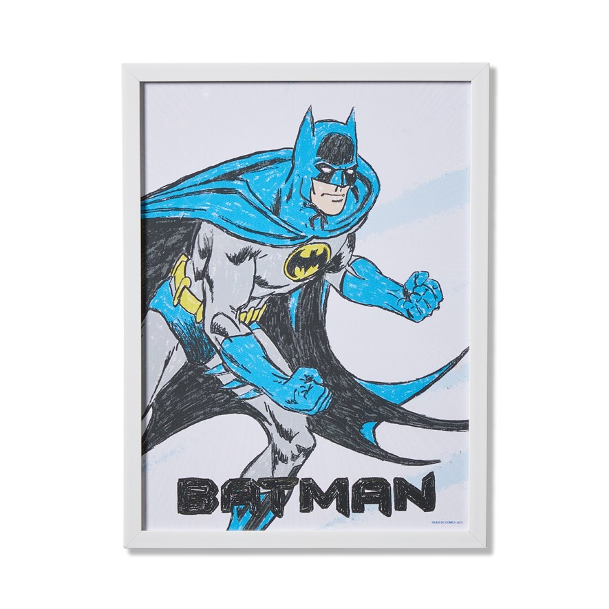 Adairs Kids Batman Wall Art Adairs