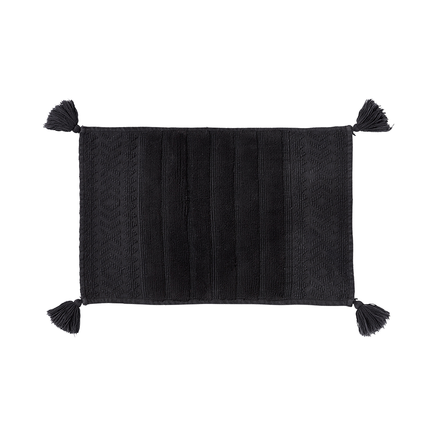 Home Republic Dakota Bath Mat Coal Adairs