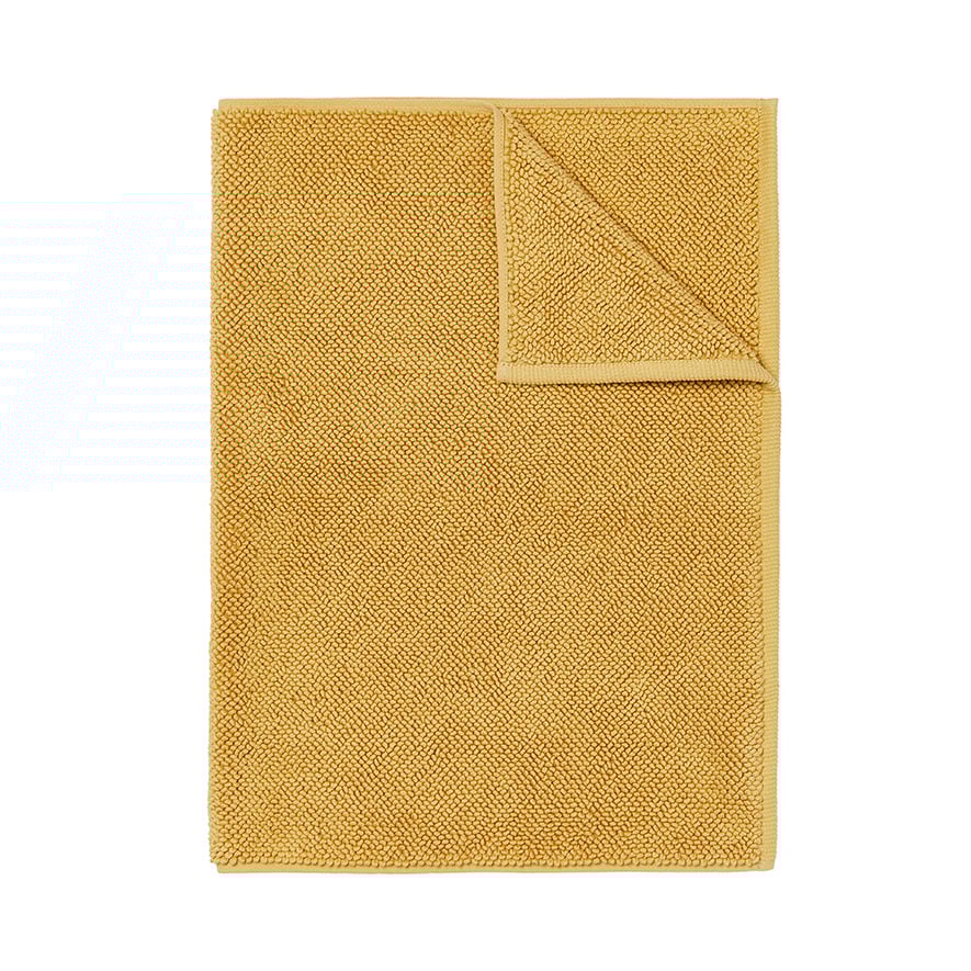 Home Republic European Turkish Cotton Mustard Bath Mat Adairs