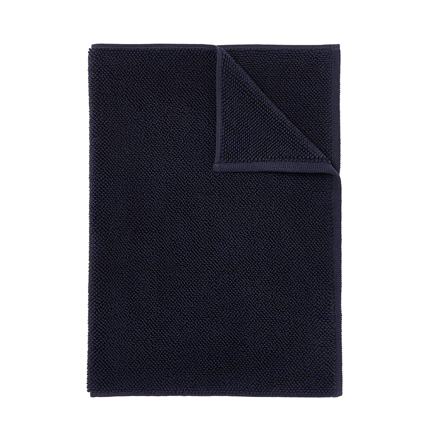 Home Republic European Turkish Cotton Royal Blue Bath Mat Adairs