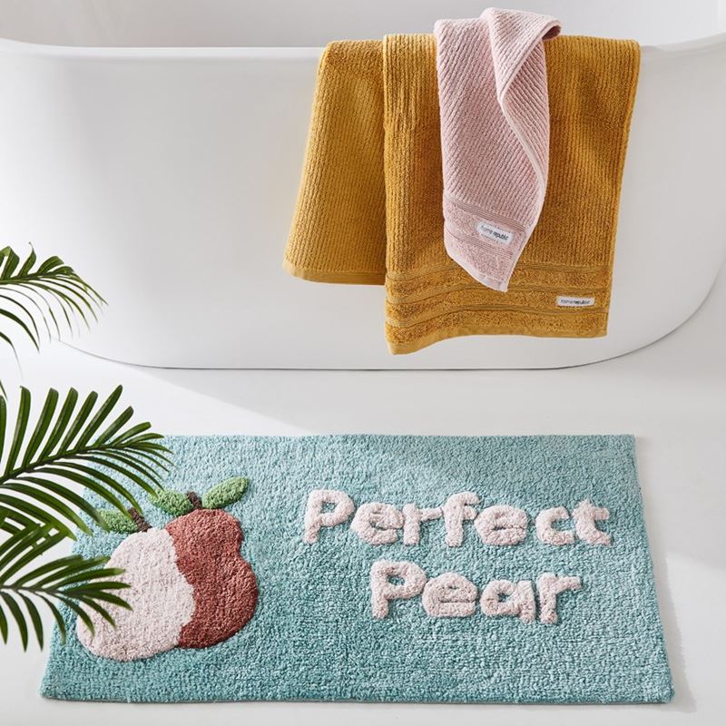 Perfect Pear Soft Sage Bath Mat