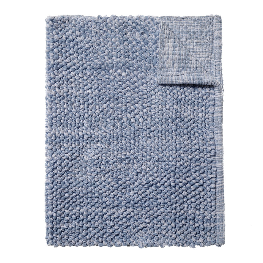 Mercer + Reid Grenada Bath Mat Sky Blue Bathroom Bath Mat Adairs
