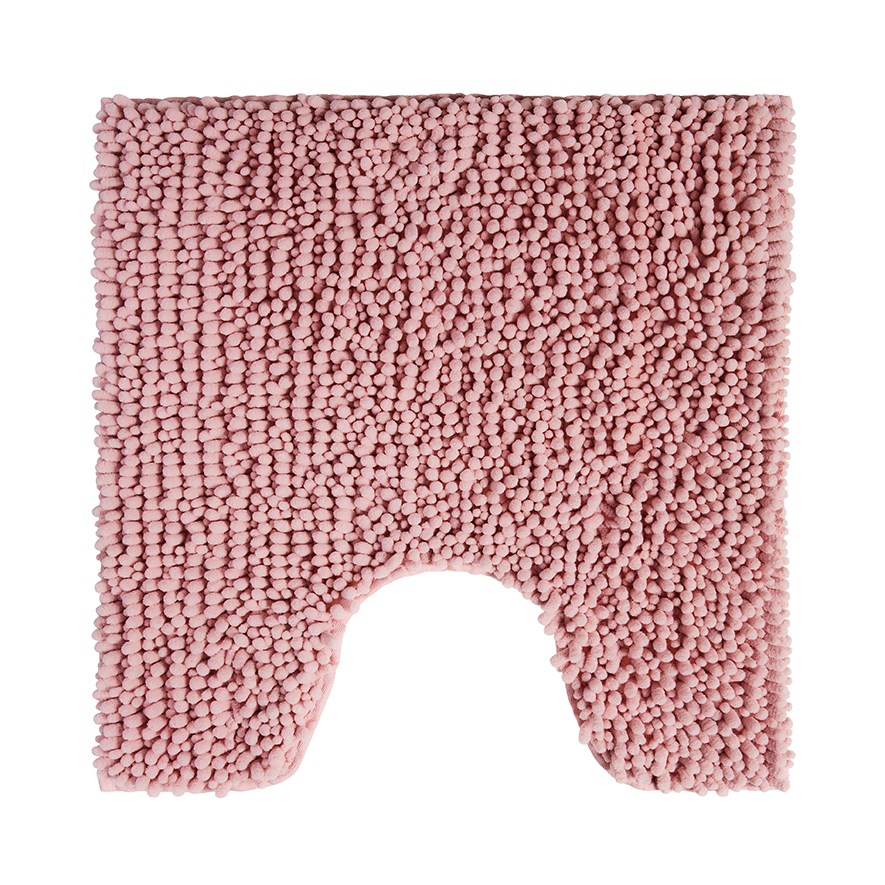 Microplush Blush Bobble Contour Mat Adairs