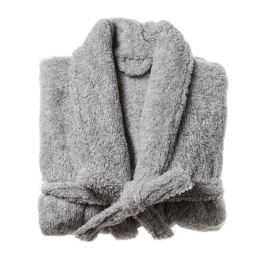 Mercer + Reid - Madison Grey Marle Bathrobe | Adairs