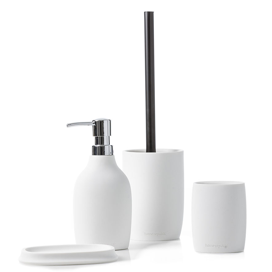 Home Republic Nest Bathroom Accessories White Adairs