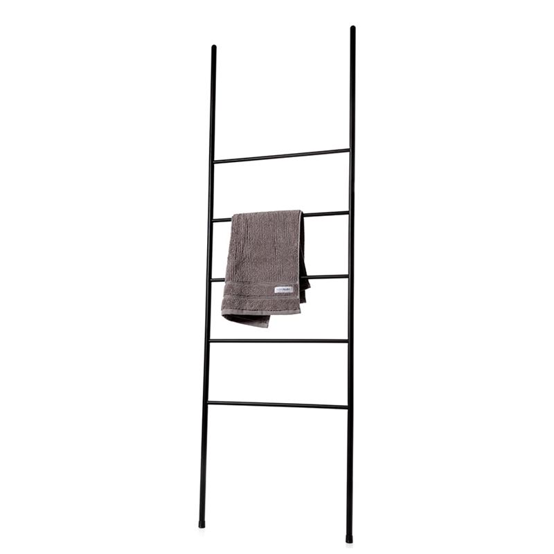 Bath Storage Ladder Black