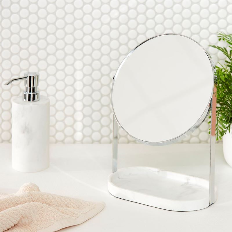 adairs.com.au | Milan White Vanity Mirror