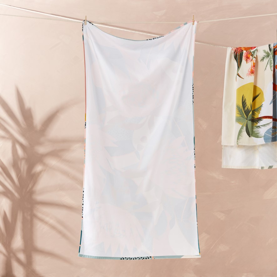 Sand Free Waratah Beach Towel Adairs