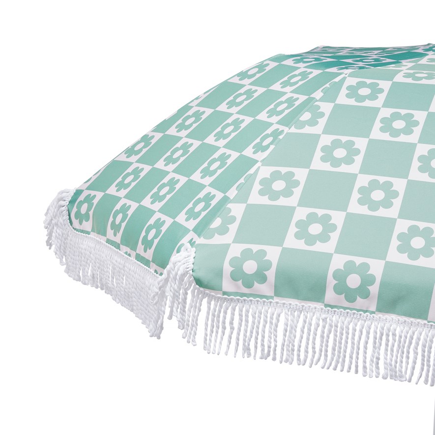 Daisy Check Beach Umbrella Adairs