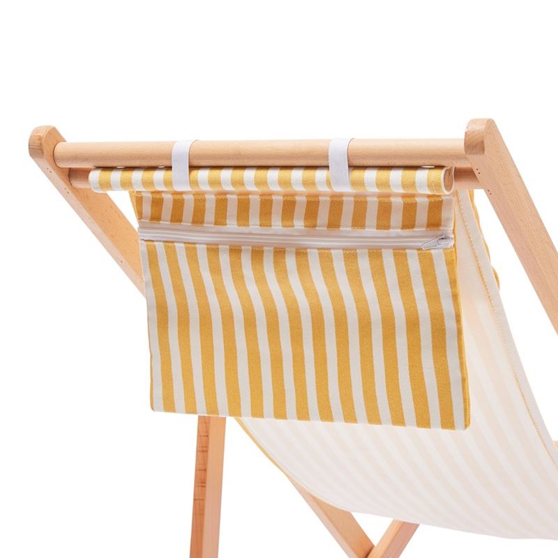 Timber Beach Sunshine Stripe Deck Chair