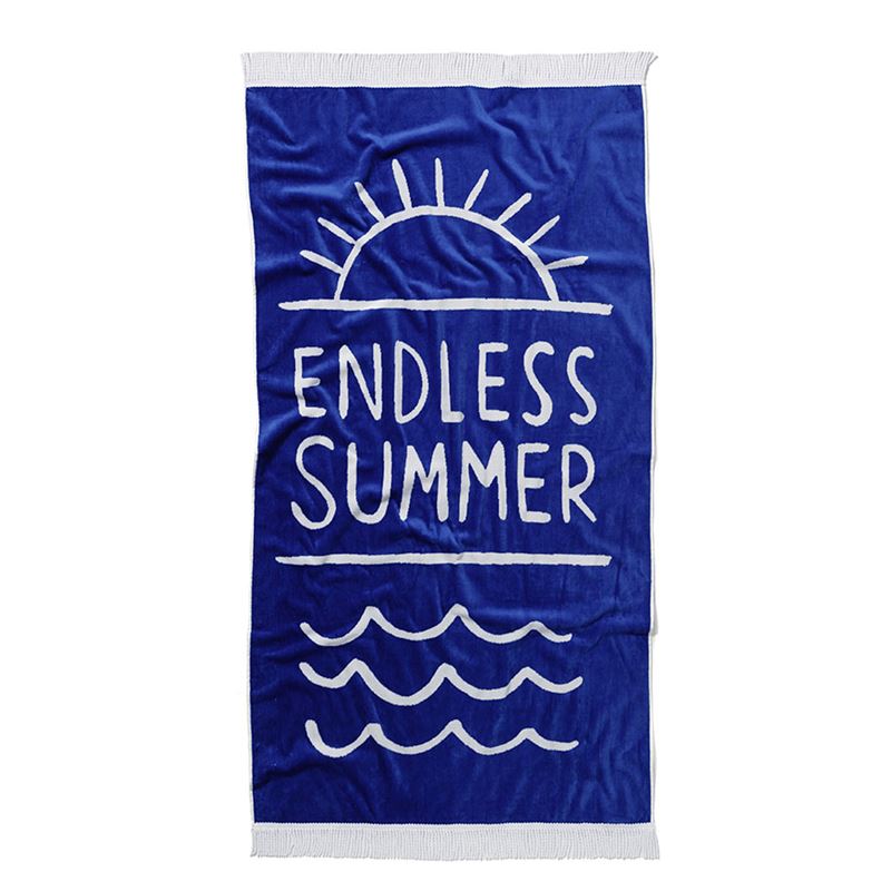 Mercer + Reid - Velour Endless Summer Beach Towel - Bathroom Beach ...
