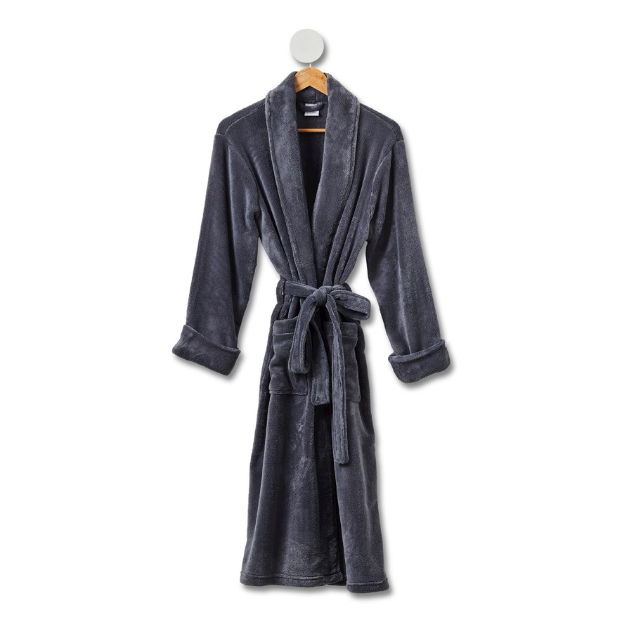 Mens microfibre hotsell dressing gown
