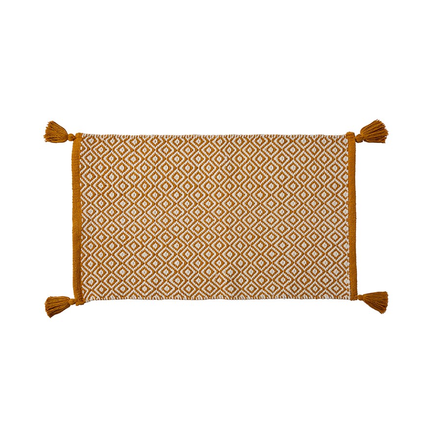 Oasis Mustard Bath Mat Adairs
