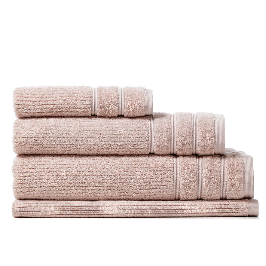 Home Republic Flinders Dusty Pink Towel Range Adairs