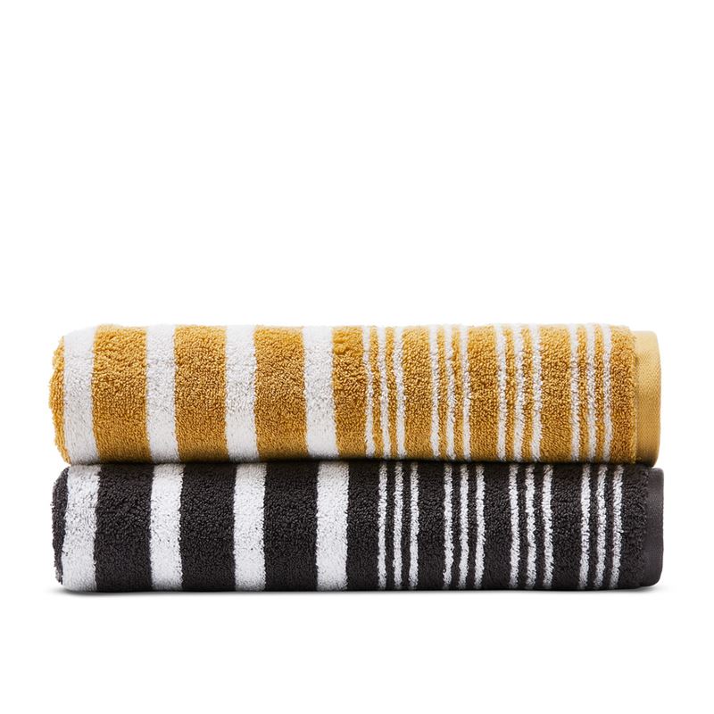 Flinders Stripe Dijon Towel Range
