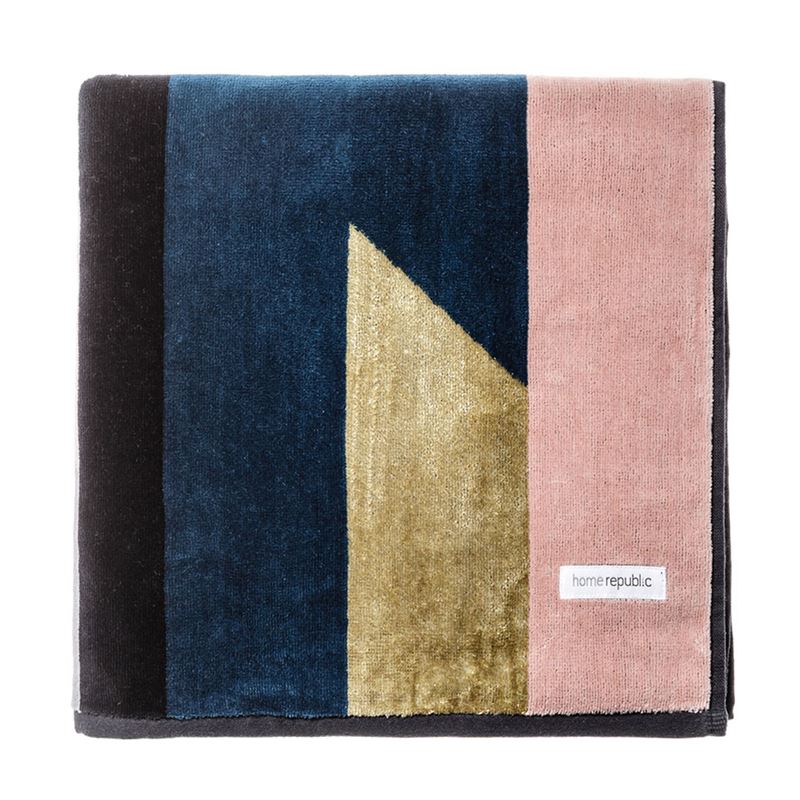 Segment Velour Towels Luxe Gold
