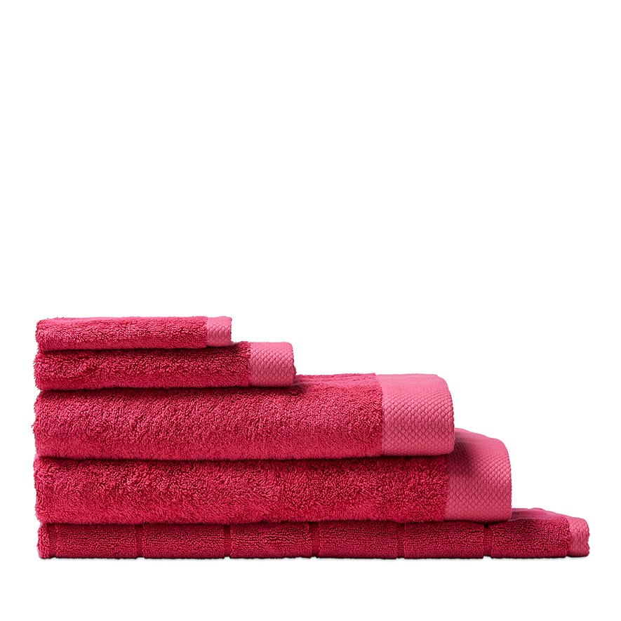 Raspberry colored towels best sale