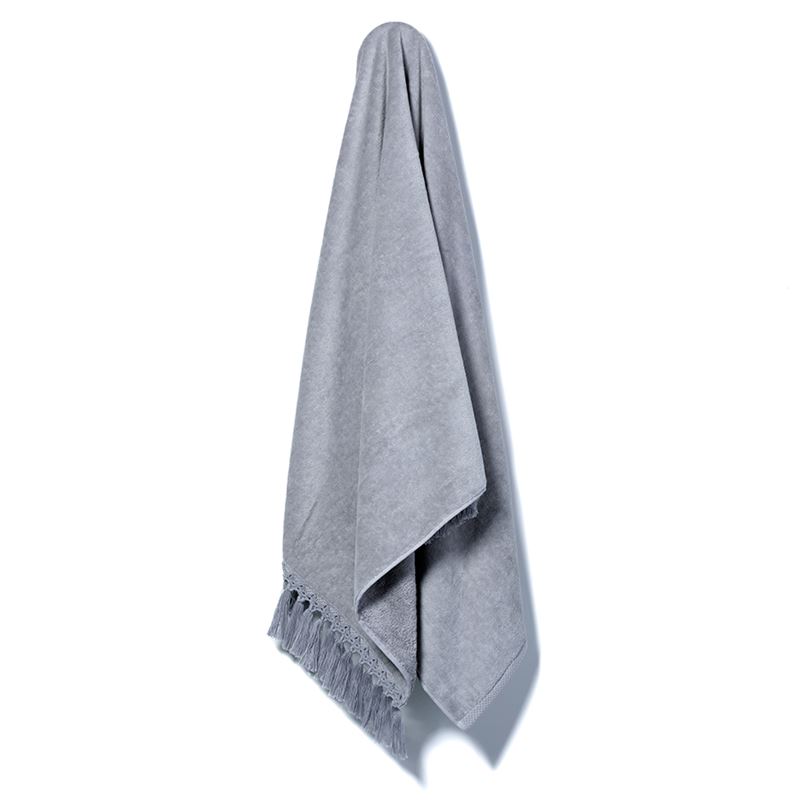 European Collection Luxe Velour Towels Moonrock | Adairs