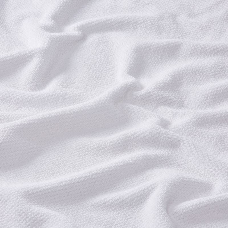 Savannah White Textured Towel Range