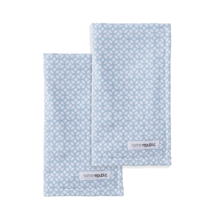 Morocco Sage Hand Towel 2 Pack Adairs