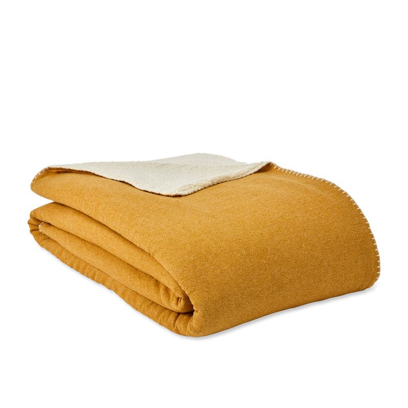 Spencer Mustard Blanket