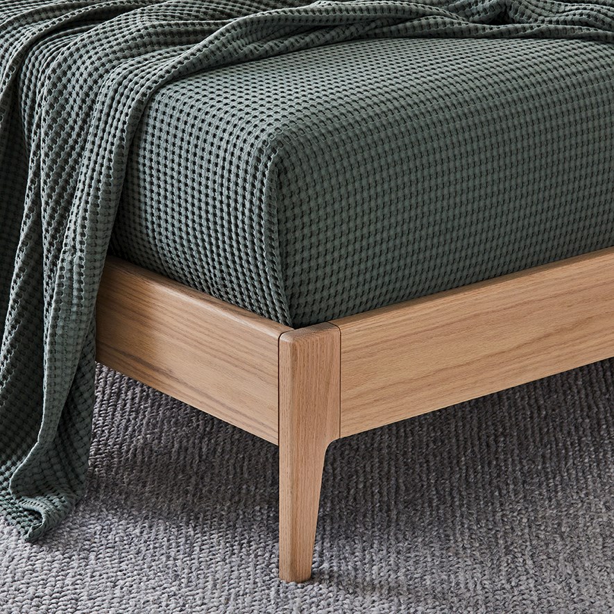 European Collection Turkish Cotton Waffle Blanket Bedroom Adairs
