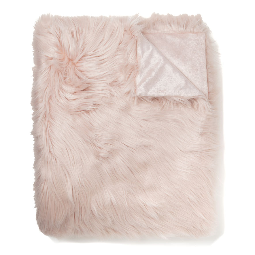 Home Republic Alpine Dusty Pink Blanket Adairs