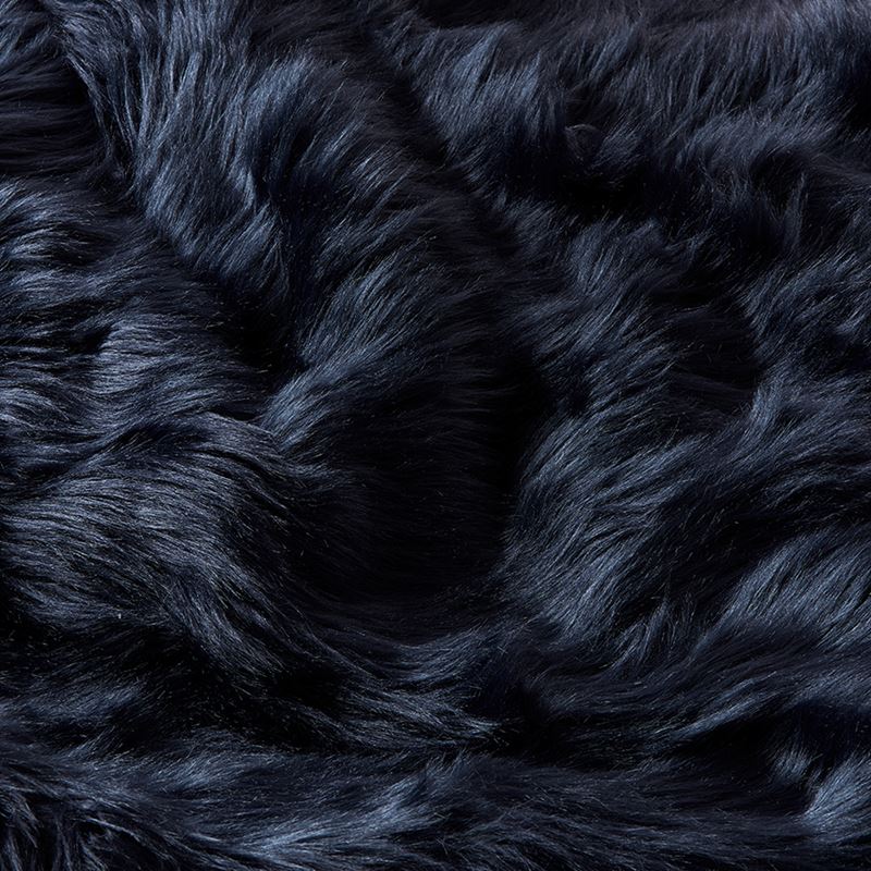 Alpine Midnight Fur Blanket